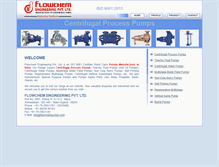Tablet Screenshot of flowchempumps.com
